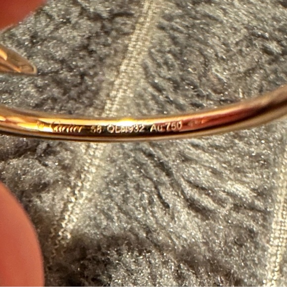 Brand New Cartier Juste Un Clou Small Ring 58 - Picture 5 of 5